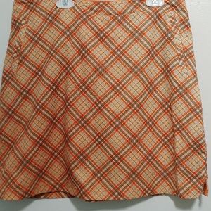 Tail Tech plaid skort size 10